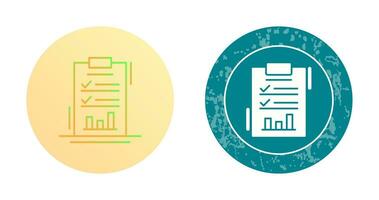 Report List Vector Icon