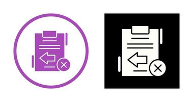 Return Failed Vector Icon
