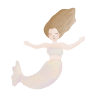 sweetie mermaid in the sea png