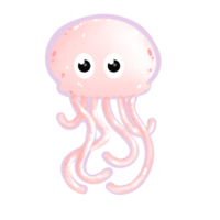 Medusa calamar pulpo en el mar png