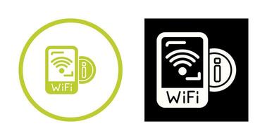 icono de vector de señal wifi