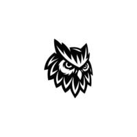 owl logo vector icon illustration