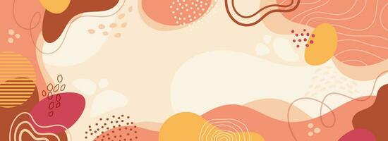 Design banner frame background .Colorful poster background vector illustration.Exotic