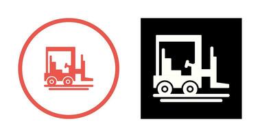 Forklift Vector Icon