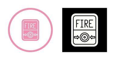 Fire Button Vector Icon