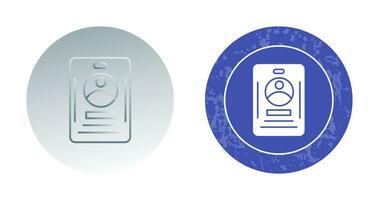 Office Card Vector Icon