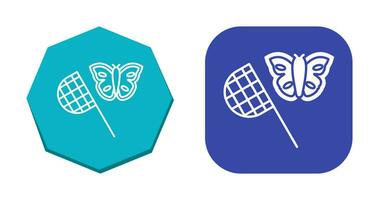 Butterfly Catcher Vector Icon