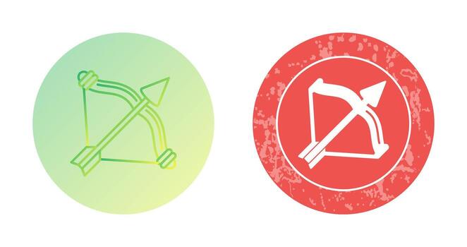 icono de vector de arco