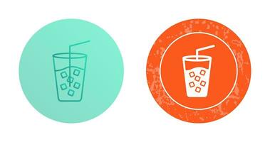 Cold Drink Vector Icon