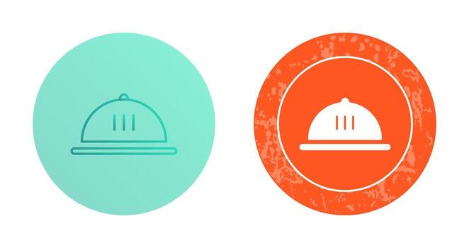 icono de vector de plato