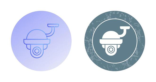 icono de vector de cámara de seguridad