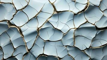 Seamless broken cracks HD texture background. Highly Detailed. AI Generative photo