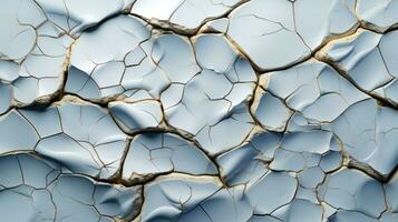 Seamless broken cracks HD texture background. Highly Detailed. AI Generative photo