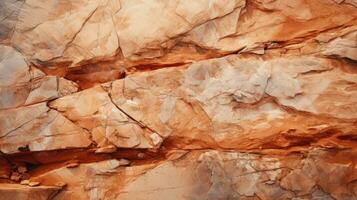 Sandstone surface ancient historic warm tones HD texture background Highly Detailed AI Generative photo