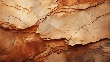 Sandstone surface ancient historic warm tones HD texture background Highly Detailed AI Generative photo