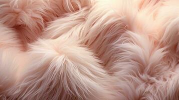 Soft fur HD texture background Highly Detailed AI Generative photo