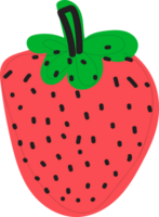 fragola cartone animato scarabocchio png