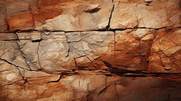 Sandstone surface ancient historic warm tones HD texture background Highly Detailed AI Generative photo