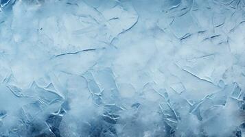 Icy Frost HD texture background Highly Detailed AI Generative photo