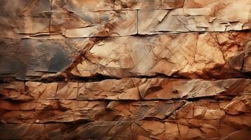 Sandstone surface ancient historic warm tones HD texture background Highly Detailed AI Generative photo