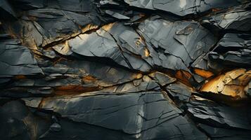 Rugged mountain rocks solid earthy HD texture background Highly Detailed AI Generative photo