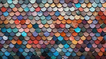 A colorful mosaic HD texture background Highly Detailed AI Generative photo