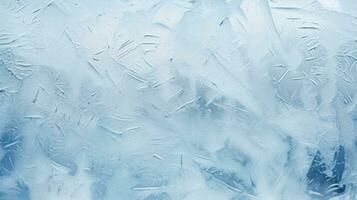 Icy Frost HD texture background Highly Detailed AI Generative photo