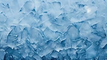 Icy Frost HD texture background Highly Detailed AI Generative photo