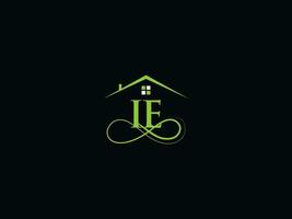 Monogram Ie Real Estate Logo, Modern IE Logo Icon Vector For Your House