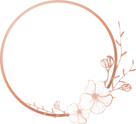 Rose Gold Logo PNGs for Free Download