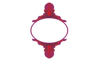 Flüssigkeit Ornament Rand mit transparent Hintergrund png