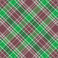 Tartan plaid pattern with texture and nature color. vector