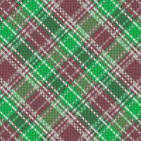 Tartan plaid pattern with texture and nature color. vector