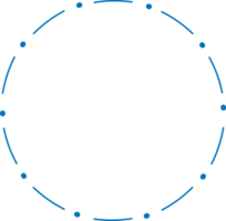 rond cadres pour décoration, transparent Contexte png