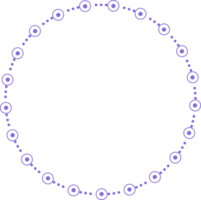 runda ramar för dekoration, transparent bakgrund png