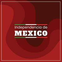 vector flat design mexico independence day concept template