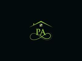 Building Pa Luxury Logo, Real Estate PA Logo Icon Vector For You Business