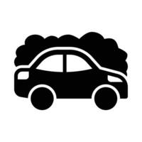 Car Wash Vector Glyph Icon For Personal And Commercial Use.