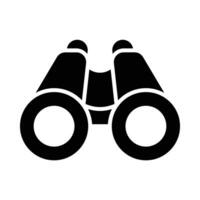 Binoculars Vector Glyph Icon For Personal And Commercial Use.