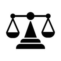 Law Vector Glyph Icon For Personal And Commercial Use.