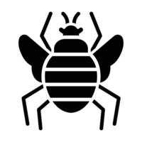 Fleas Vector Glyph Icon For Personal And Commercial Use.