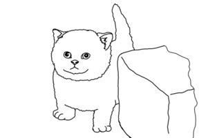 Animal - Pet - Adorable Cat - Kitten - Kitty illustration png