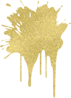 golden glänzend beflecken png