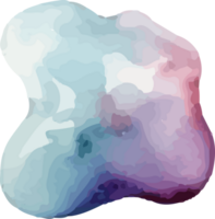 watercolor abstract shape png