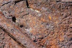 Texture of rust photo