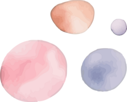 confettis dans le aquarelle style png