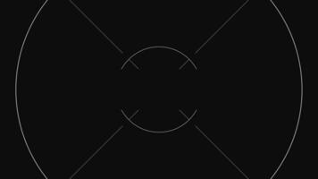 Opening dynamic and minimalist motion geometric elements. Background for scene and titles, logos. Motion abstract geometric background video