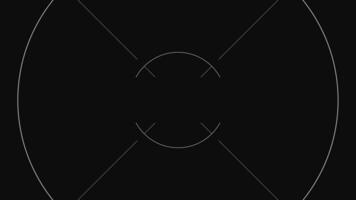 Opening dynamic and minimalist motion geometric elements. Background for scene and titles, logos. Motion abstract geometric background, with Chroma green screen video