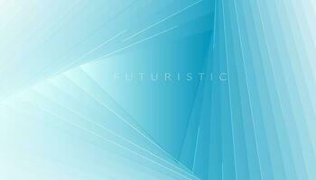 Blue hi-tech geometric minimal abstract background vector