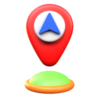 3d la navigation icône png